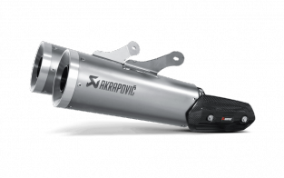Akrapovic Slip-on Line Titanium Einddemper Set met E-keur Yamaha V-Max 2009-2016